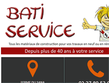 Tablet Screenshot of bati-service.com